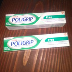 Super Poligrip Denture Adhesive Cream 2packs For $10
