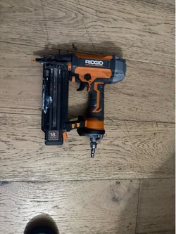 Ridgid 18ga nail gun