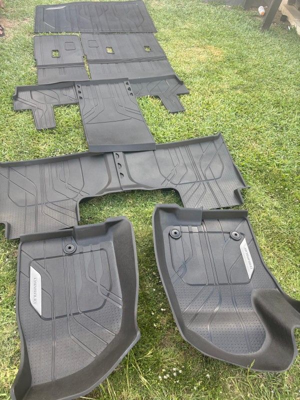 tapetes OEM para chevy tahoe & GMC yukon del 2021-2025 con acientos de capitan