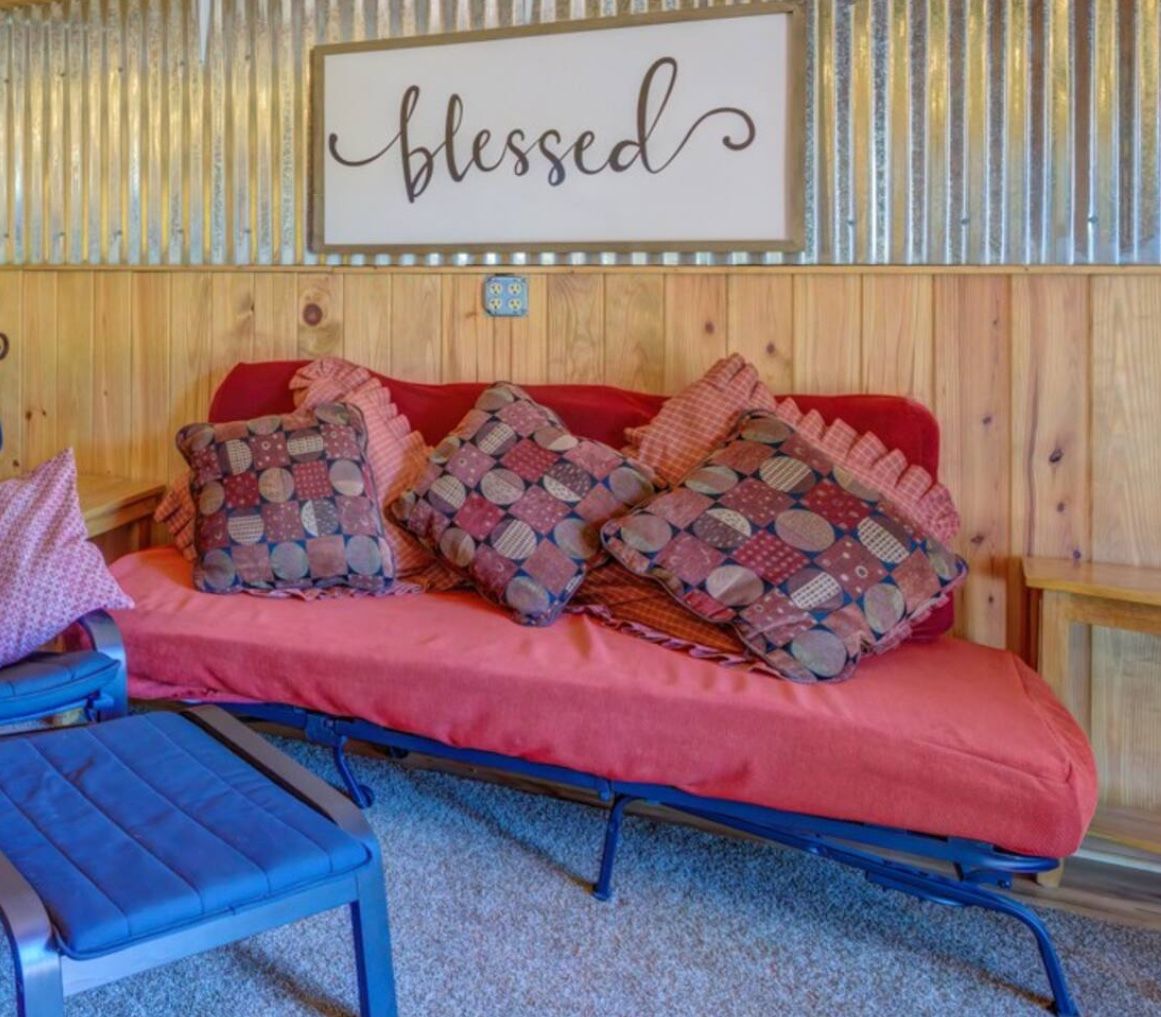 TWIN Futon Mattress and Metal Frame