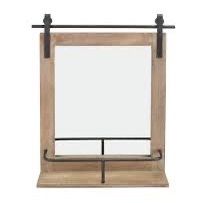 NIB Dayna B Vanity Mirror With Shelf