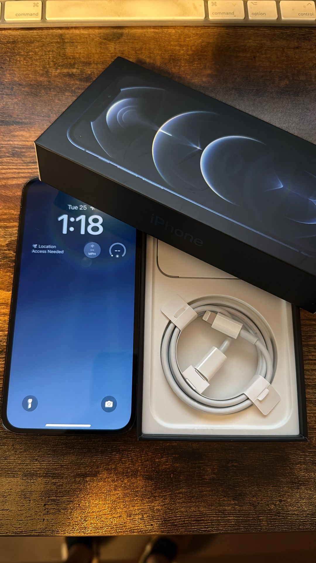 Apple iPhone 12 Pro Pacific Blue 256GB Unlocked Verizon A2341