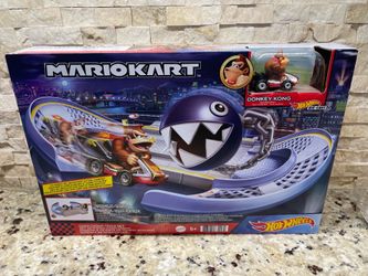 Hot Wheel Mario Kart Chain Chomp Track Set Donkey Kong Mattel Nintendo movie