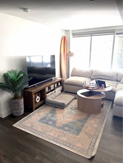 TV entertainment center 73” long