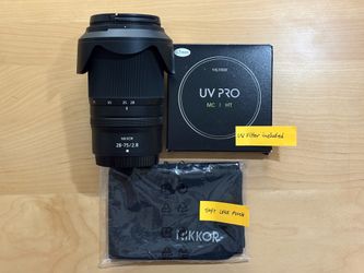 Nikkor z 28-75mm f2.8 - MINT - from Nikon