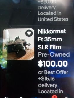 Nikomat Camera