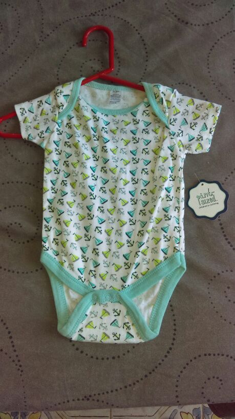 New boy's infant onesie