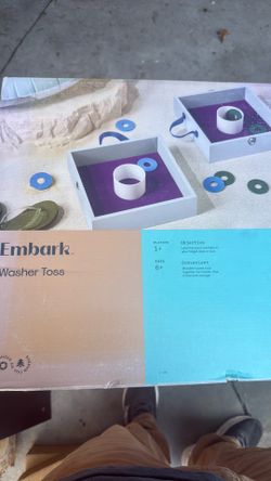 Embark washer toss box  game