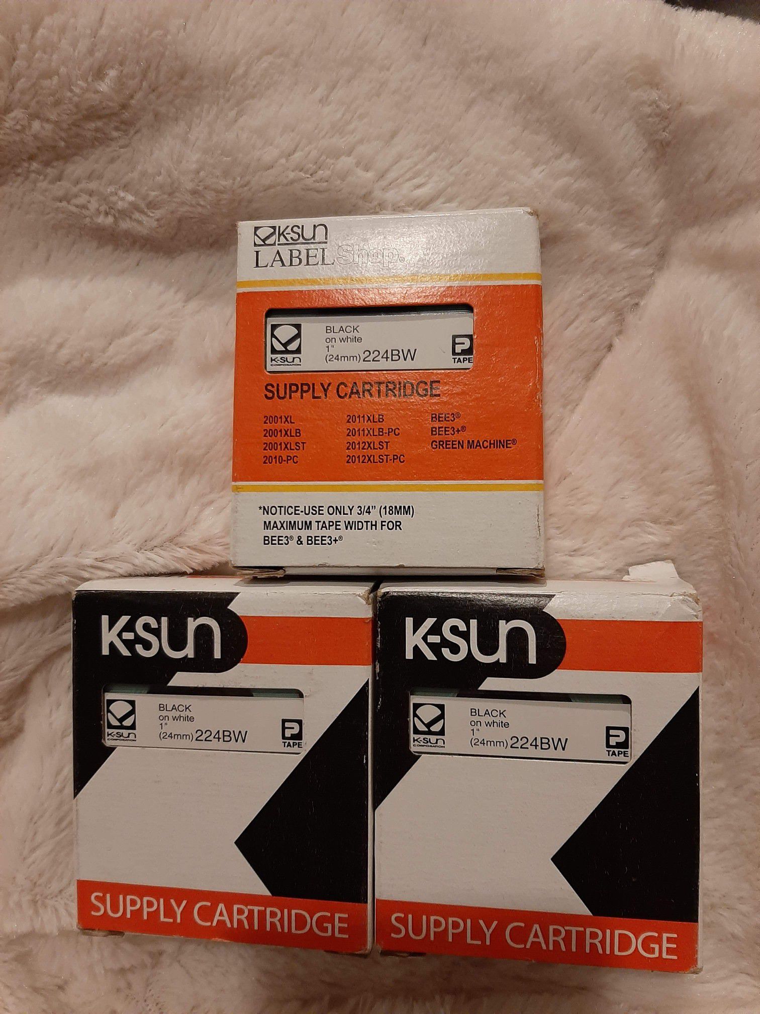 Ksun label cartridges