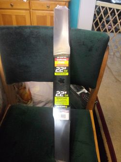Mower blade. 22