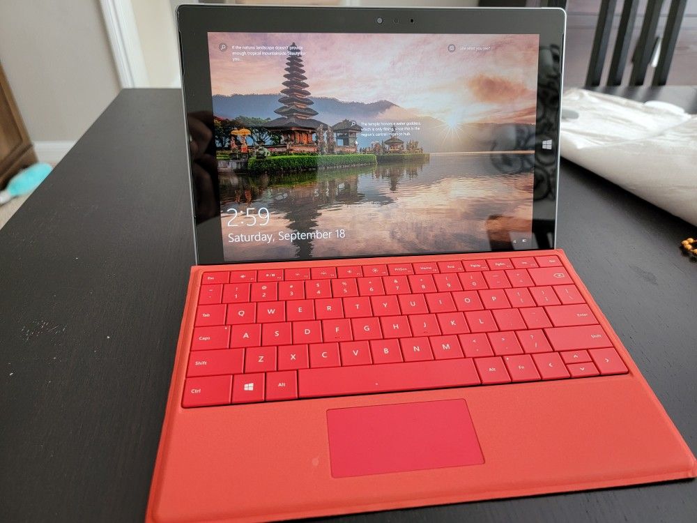 Microsoft Surface 3 with Typecover