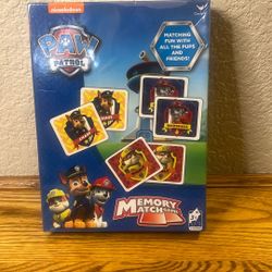 Paw Patrol Memory Matching Game 