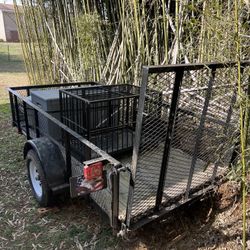 2024 Leonard 5x10 Utility Trailer 