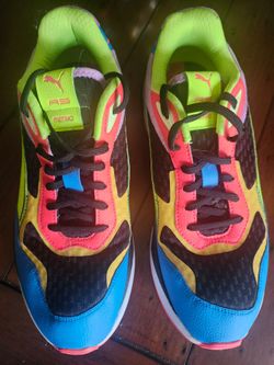 Puma RS-Metric Lava sneakers mens size 10.5