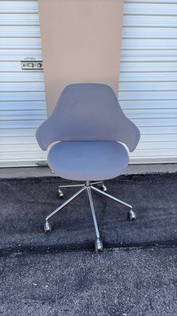 Grey office chair