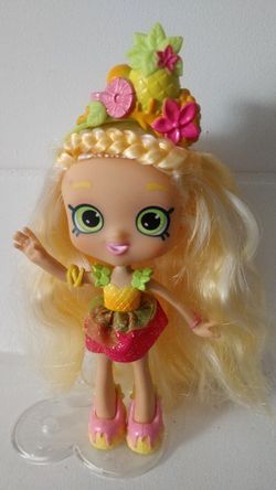*ORIGINAL PINEAPPLE LILY SHOPKINS SHOPPIE DOLL AND GROOVY SMOOTHIE TRUCK*
