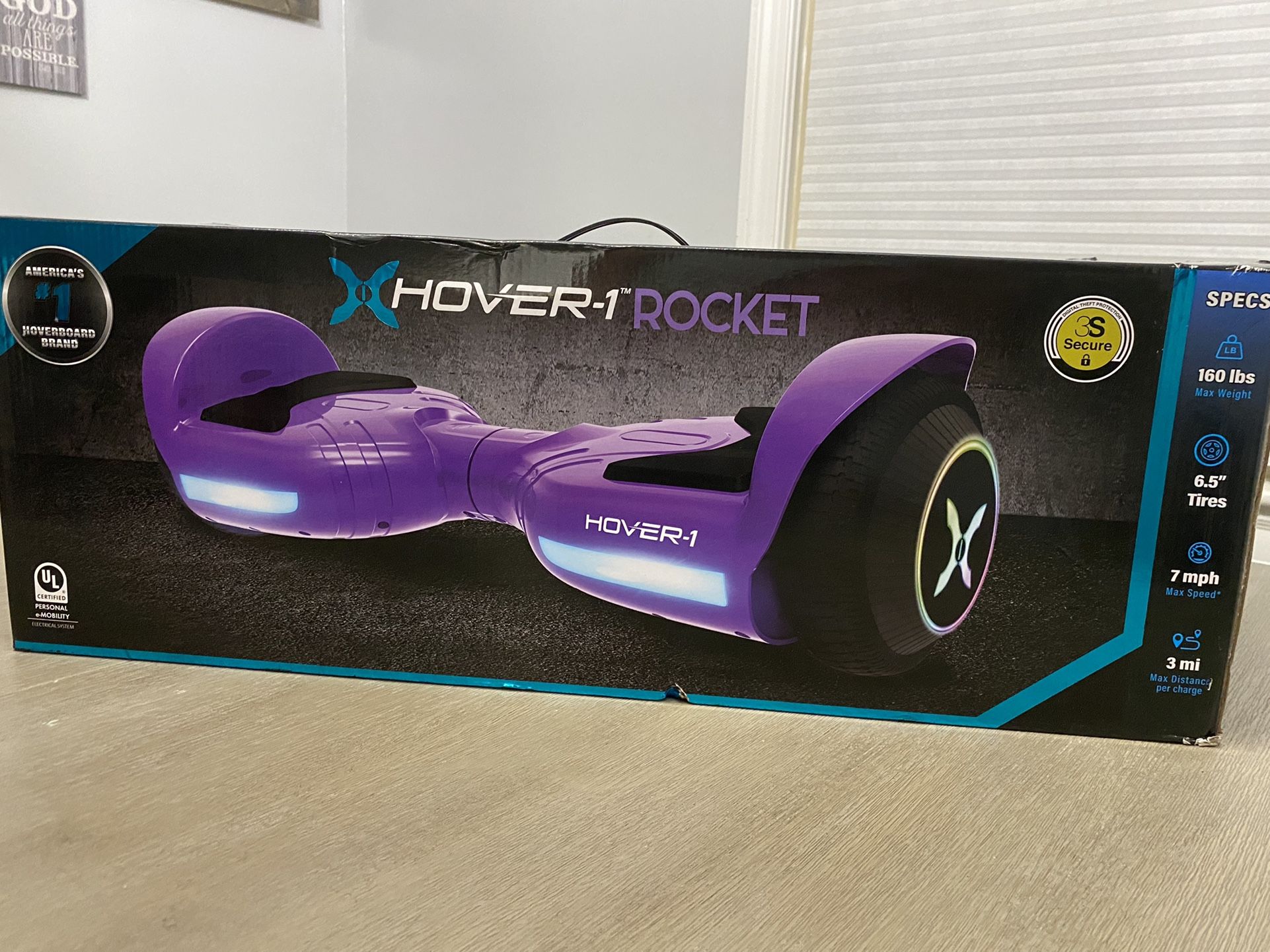 New- Purple Hoverboard 