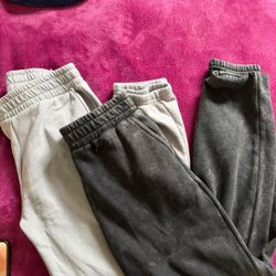 2 Pair Of Jogger Sweats Size 7,,/8