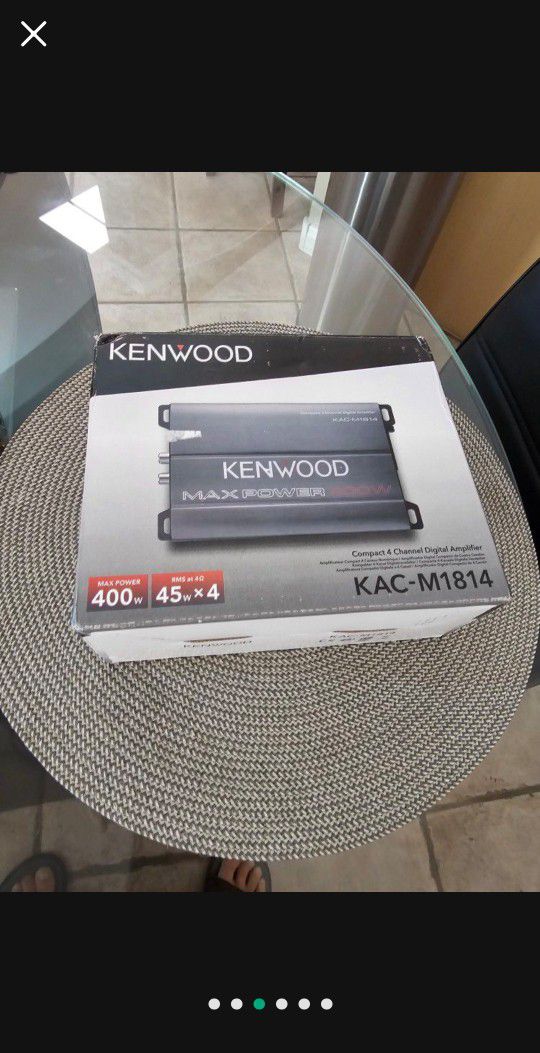 Kenwood Amplifier Kac-m1814 (Read Ad )
