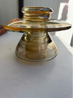 Large 10”w x 7” h Vintage Corning Pyrex Model 453 Insulator