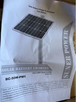 Solar battery charger (suner power)