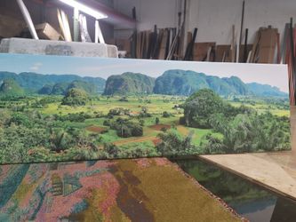 Super Wide Panoramic Vinalez,Cubano Picture