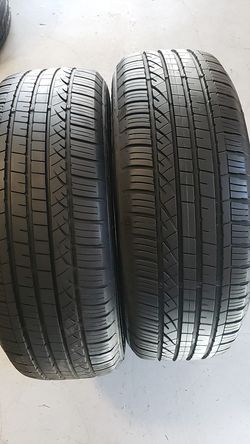 Dunlop in good condition 2 tires 215 65 16 good tread