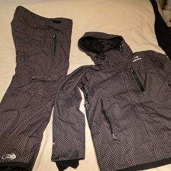 Eider Tahoe Hoddie Ski Jacket And Pants Outfit Suit Men Size XL