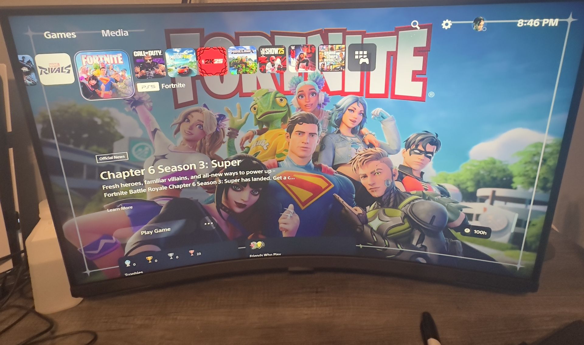 Monitor Samsung Odyssey Neo G8 32" 4K 240Hz Gaming (Minor Dead Pixel, Works Perfectly)