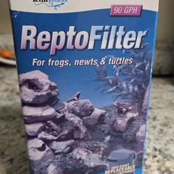 Tetrafauna ReptoFilter for Frogs, Newts & Turtles, Medium, 90 GPH