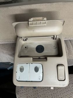 1st gen tundra dome light console and rear storage container lids