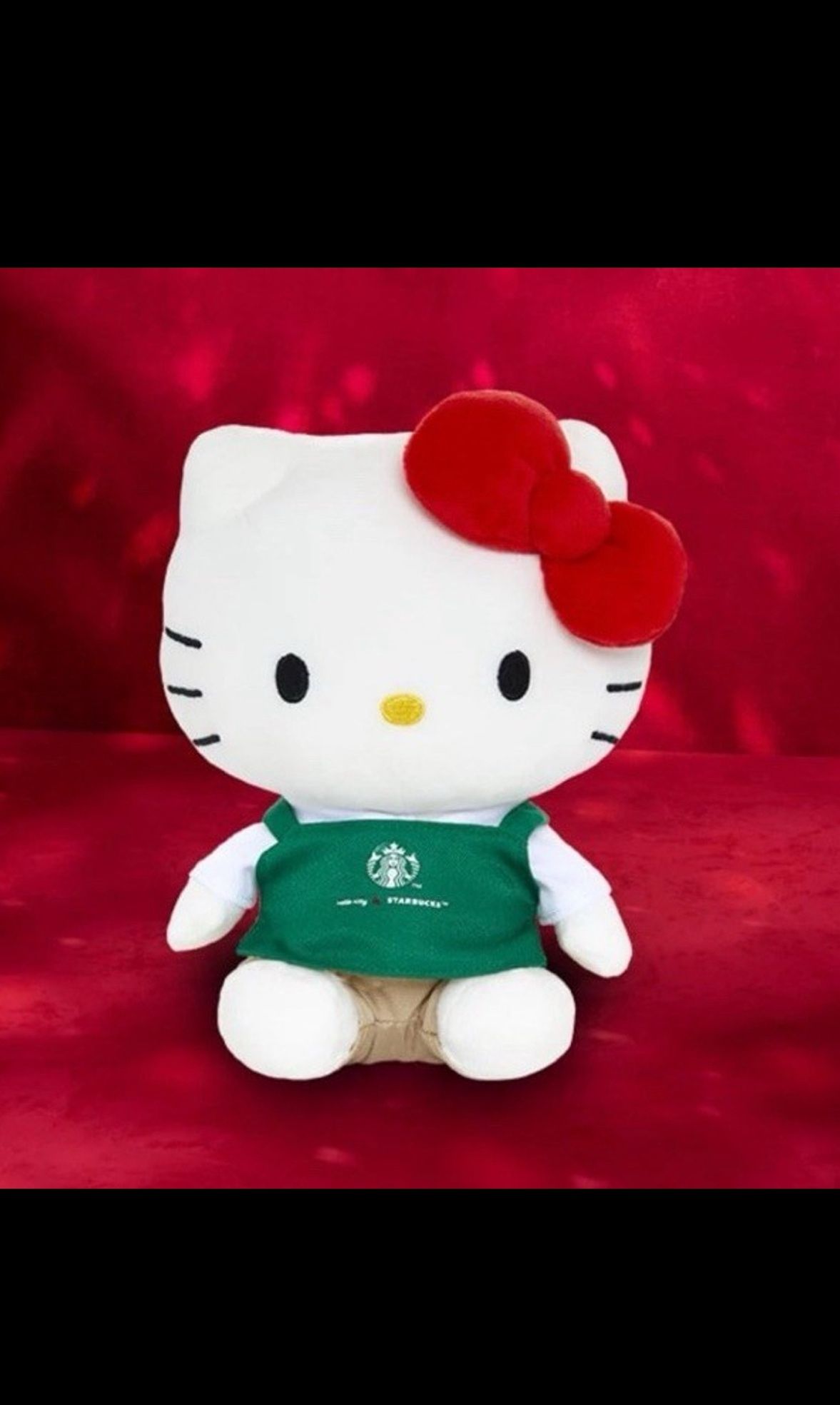 Hello Kitty X Starbucks Plushie
