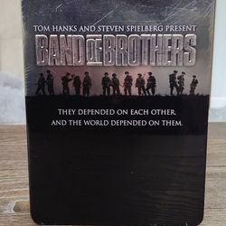 Band Of Brothers 6 Disc DVD Set Complete Series Collectors Tin Box 