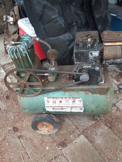 Sears gas powered air compresser