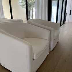 Sixpenny White Chairs