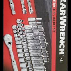 GearWrench 57-Piece 3/8 in. Drive 6-Point SAE/Metric Socket Set