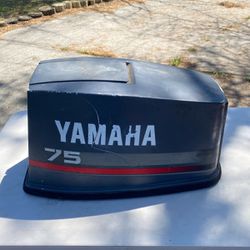 Yamaha 75 Outboard Engine Cover 