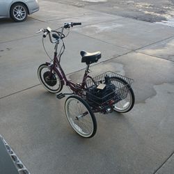 Adventurer Foldable E-Trike With Throttle! $580 OBO!