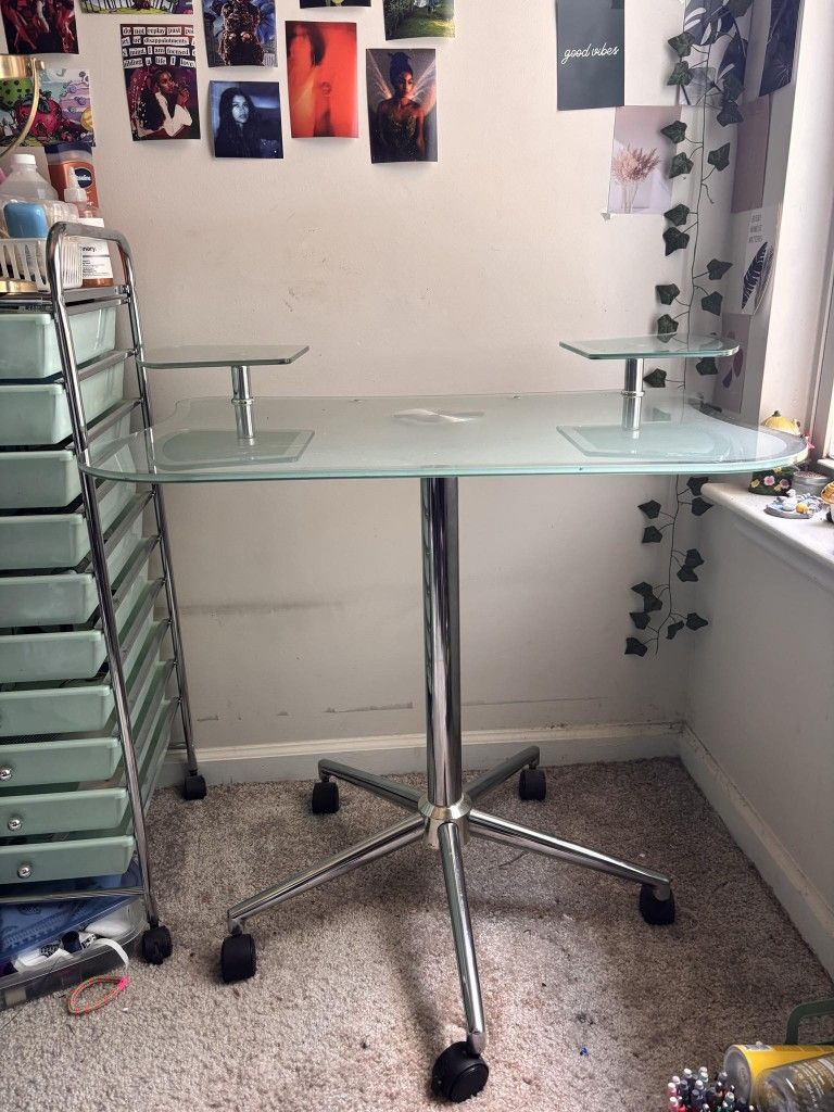 Tempered Glass Desk