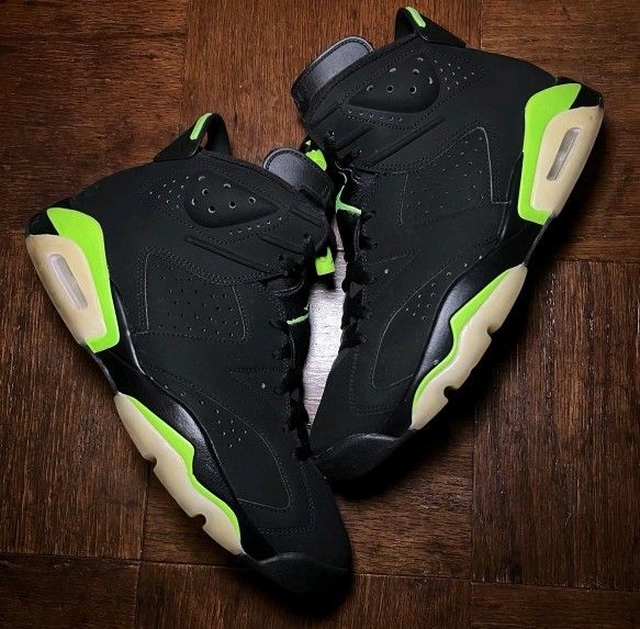 Jordan Retro 6 Electric Green Size 11