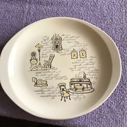 Vintage 1950s Marcrest Gay Nineties Stoneware Serving Oval Platter