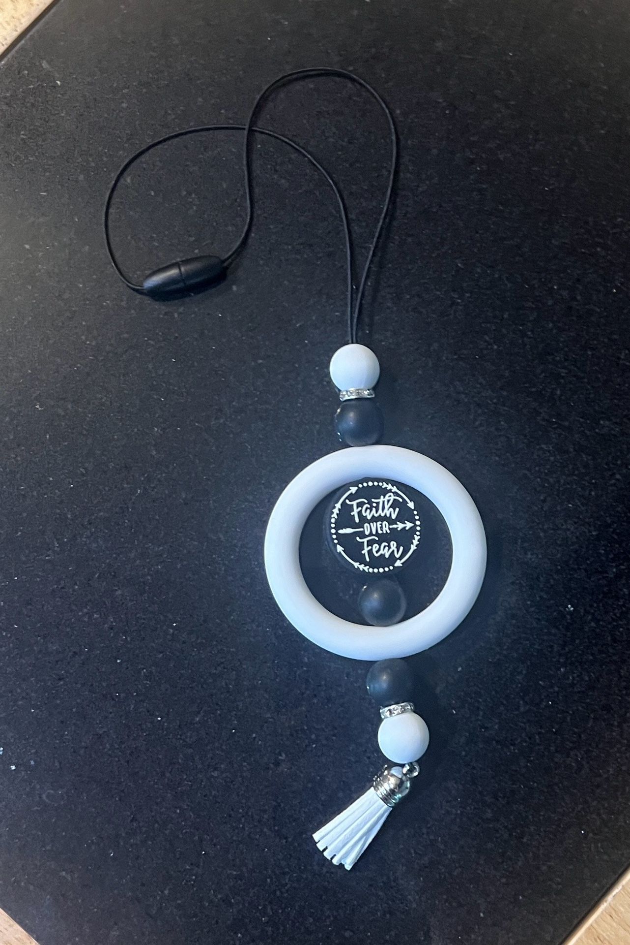 Faith Over Fear Charm