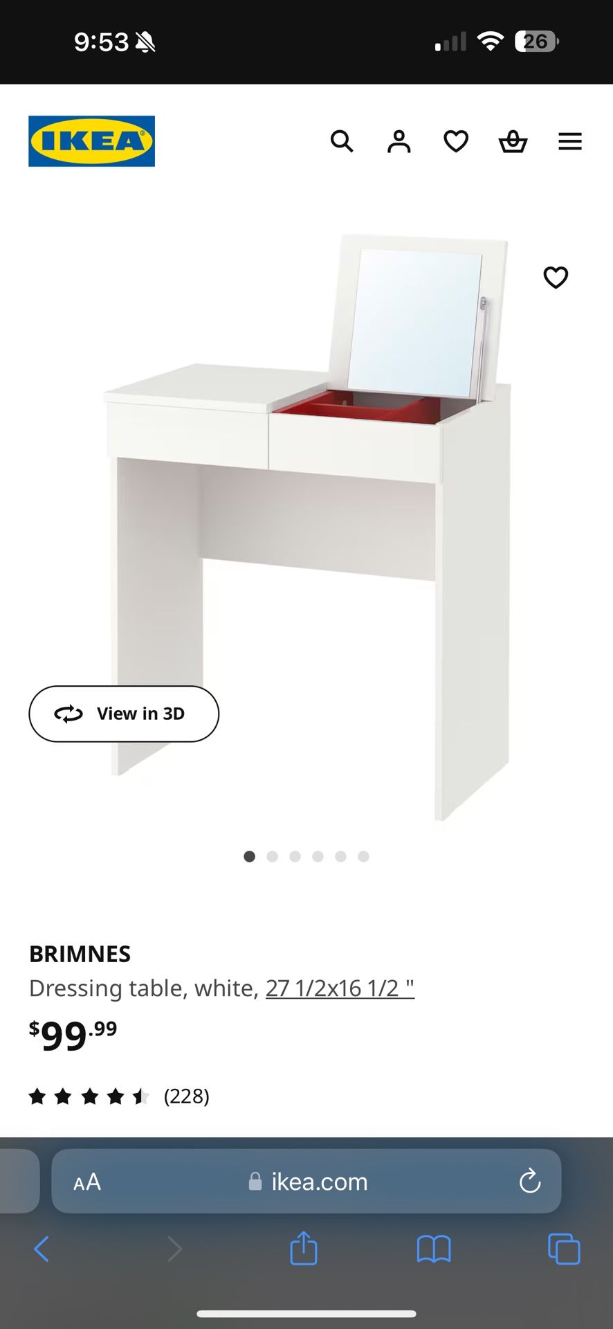IKEA Kids Vanity