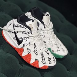 BHM Black History Month Nike Kyrie Sneakers Youth Size 5Y