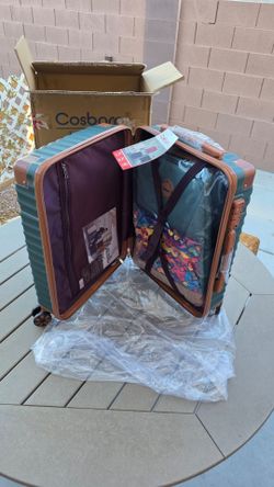 3-Piece Luggage Set - 20" Carry-On, Backpack & Toiletry

Bag