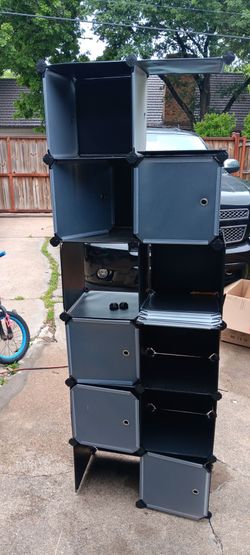 Cube shelf organizer $35