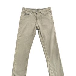 English Laundry Men’s Straight Stretch Olive Beige Pants Size 32x29 Inseam  27