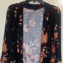 Open Drape Long Cardigan