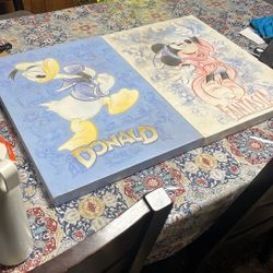 Mickey And Donald Canvas Prints