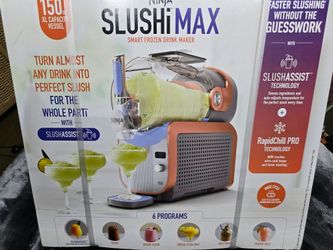 Ninja SLUSHi Max 150-Oz Frozen Drink Machine with SlushAssist Technology 6 Pres